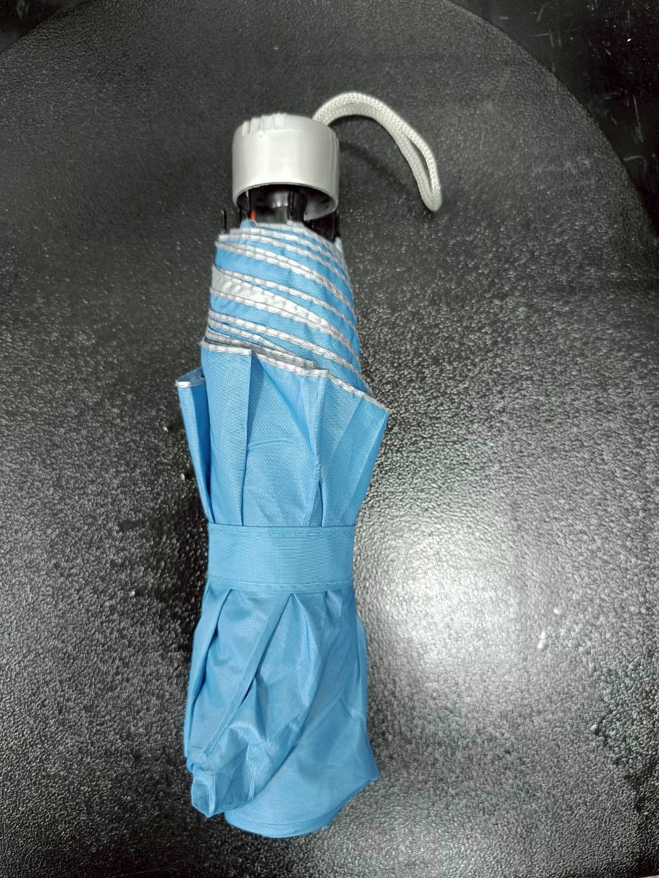 水藍摺疊傘