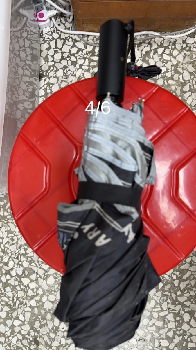 黑色摺疊傘