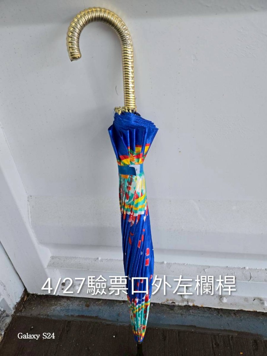 藍色雨傘